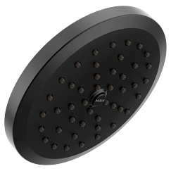 Moen® S178EPBL One Function Rainshower Shower Head, 1.75 gpm, 1 Spray, 6-3/4 in H x 2-5/16 in W Head, Matte Black