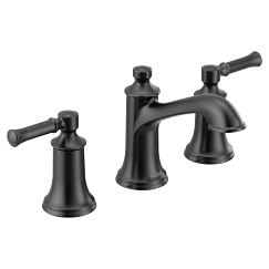 TV6805BL MOEN TV6805BL DARTMOOR 2H WS TRIM W/RI VALVE BL MATTE BLACK from M
