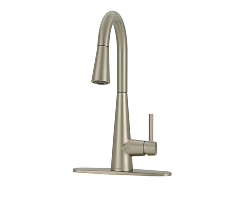 Sleek MotionSense Wave One-Handle High Arc Pulldown Kitchen